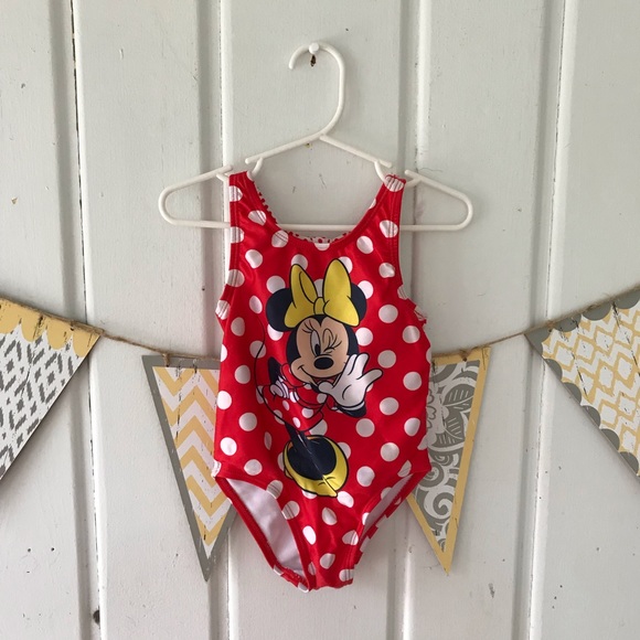 Disney Other - Disney Minnie Mouse One Piece Swimsuit
